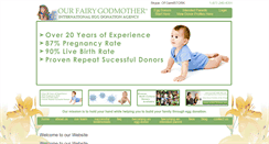 Desktop Screenshot of ourfairygodmother.com